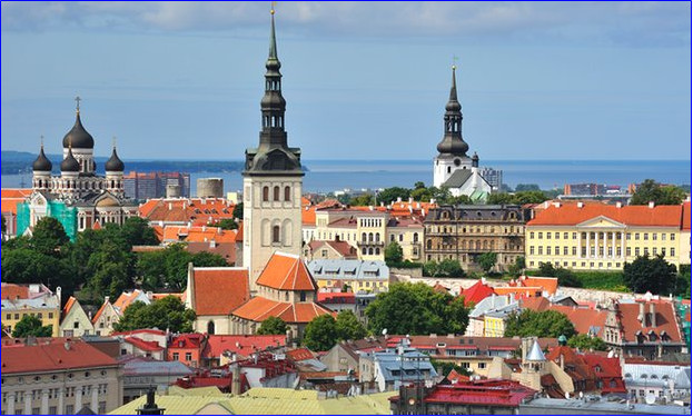 Πηγή εικόνας: Guardian, The historic centre of Tallinn, Getty Images 
